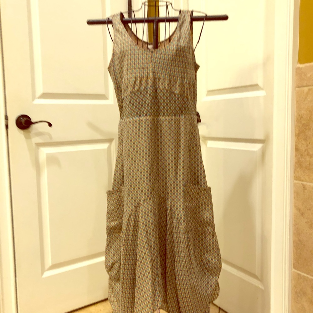 Sundance 100% Silk Sleeveless Day Dress